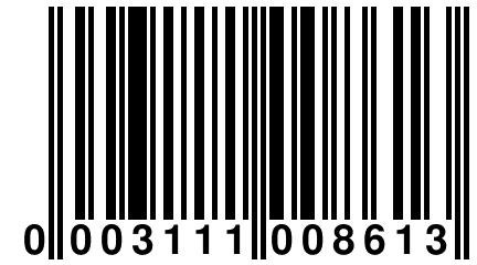 0 003111 008613