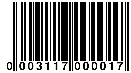 0 003117 000017