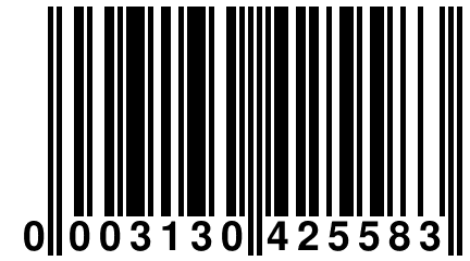 0 003130 425583