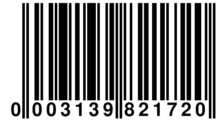 0 003139 821720