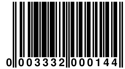 0 003332 000144