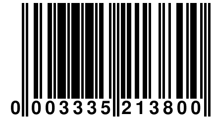 0 003335 213800