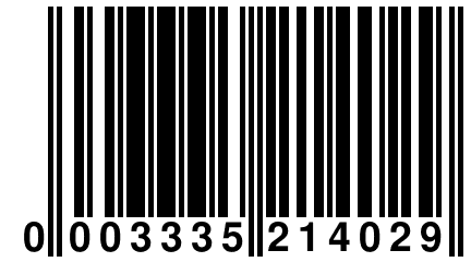 0 003335 214029