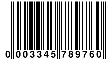 0 003345 789760