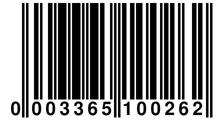 0 003365 100262