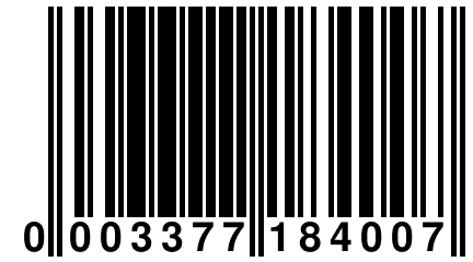 0 003377 184007