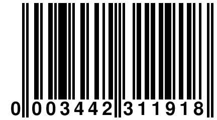 0 003442 311918