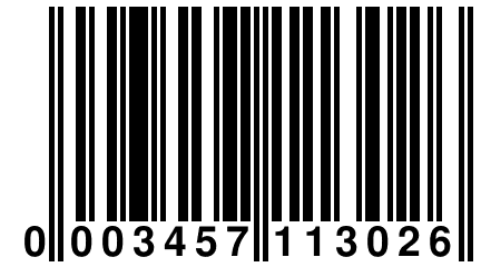 0 003457 113026