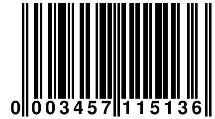 0 003457 115136