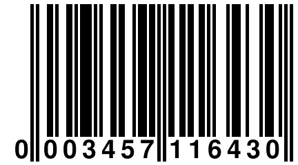 0 003457 116430