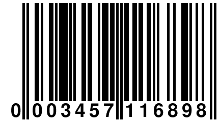 0 003457 116898