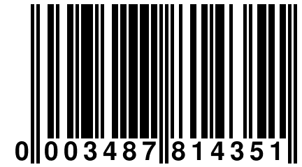 0 003487 814351