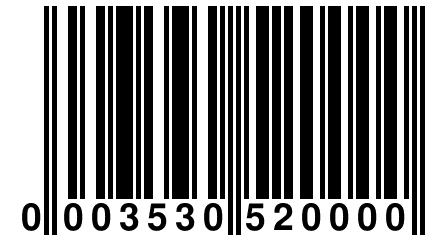 0 003530 520000