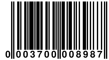 0 003700 008987