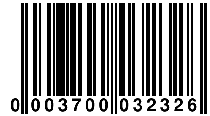 0 003700 032326