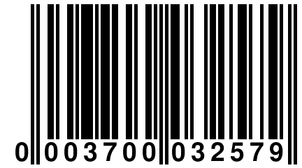 0 003700 032579