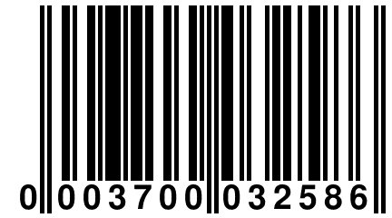 0 003700 032586