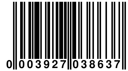 0 003927 038637