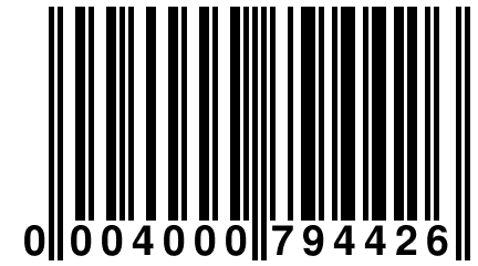 0 004000 794426