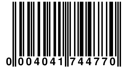 0 004041 744770