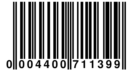 0 004400 711399