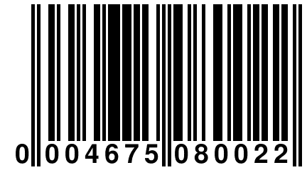 0 004675 080022