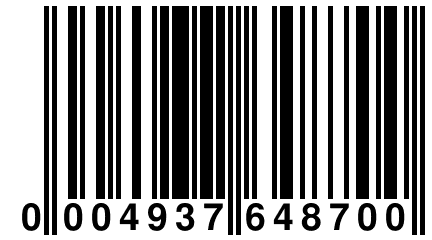 0 004937 648700