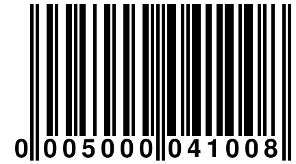 0 005000 041008