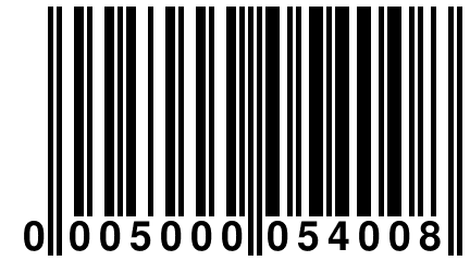 0 005000 054008