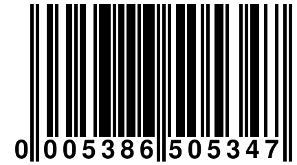 0 005386 505347