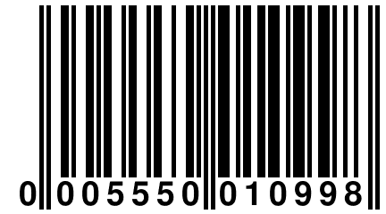 0 005550 010998