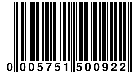 0 005751 500922