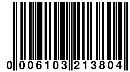 0 006103 213804