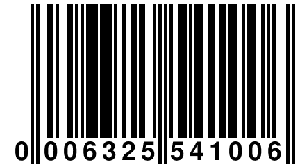 0 006325 541006