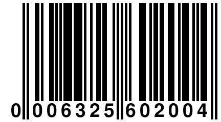 0 006325 602004