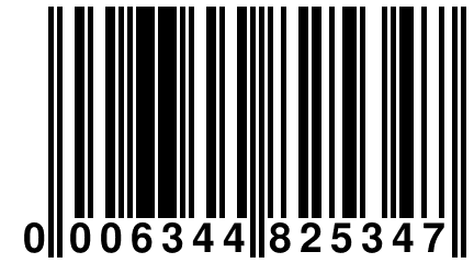 0 006344 825347