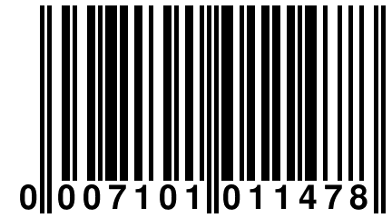 0 007101 011478