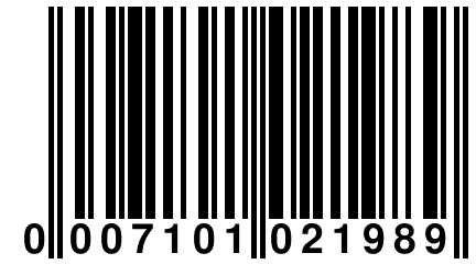 0 007101 021989