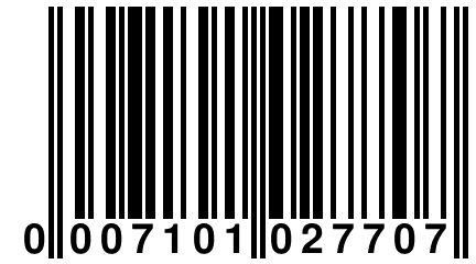 0 007101 027707