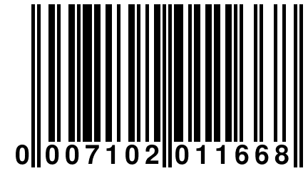 0 007102 011668