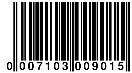 0 007103 009015