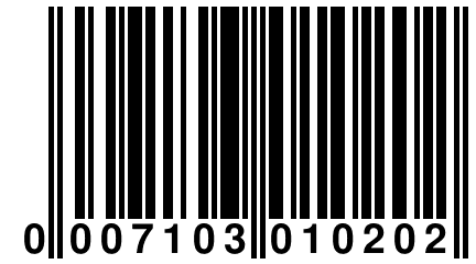 0 007103 010202