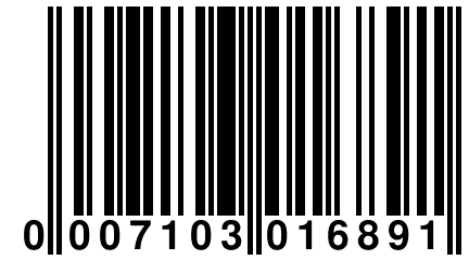 0 007103 016891