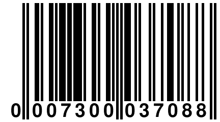 0 007300 037088