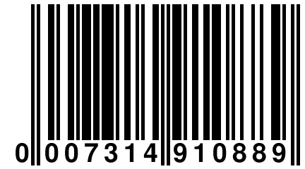 0 007314 910889