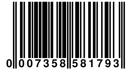 0 007358 581793