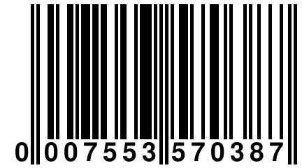 0 007553 570387