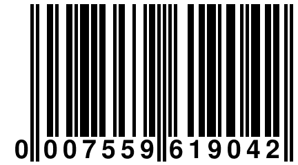 0 007559 619042