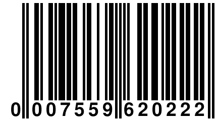 0 007559 620222