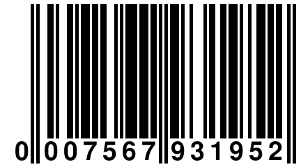 0 007567 931952